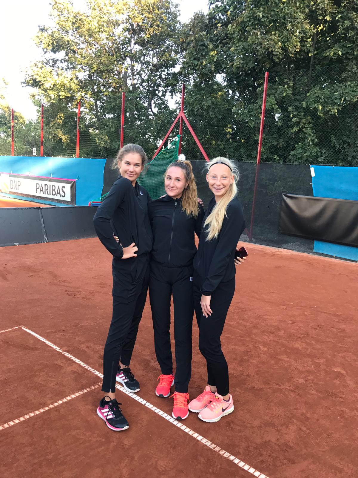 Камилла Бартоне в составе Латвийской команды представила свою страну в финальном туре ITF Fed Cup Juniors U16
